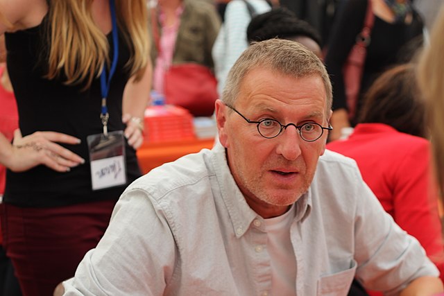 Grégoire Delacourt 2014, foto ActuaLitté, licens Creative Commons Attribution-Share Alike 2.0