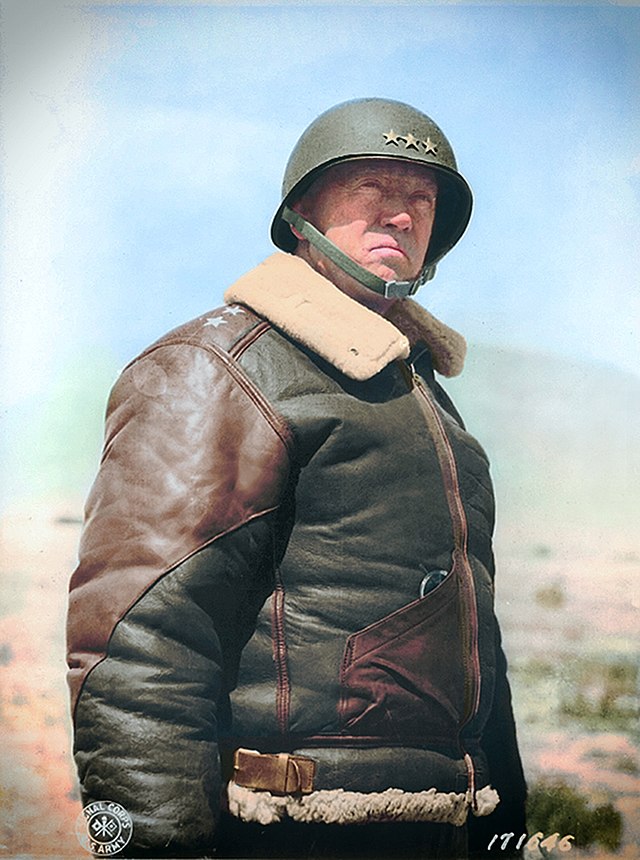 George S Patton 1943. Foto: U.S. Army Signal Corps