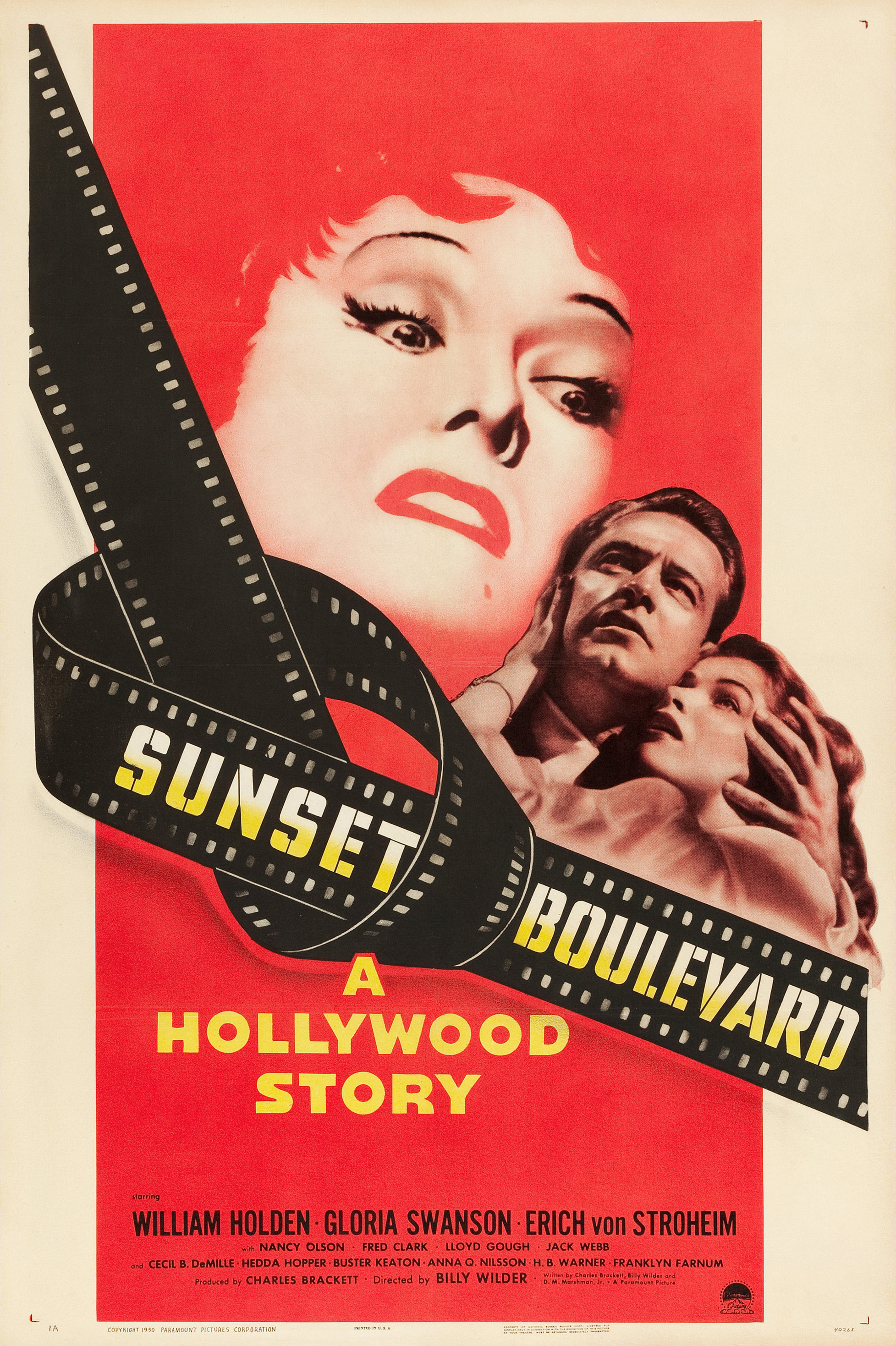 Sammanfattning av Sunset Boulevard i regi av Billy Wilder